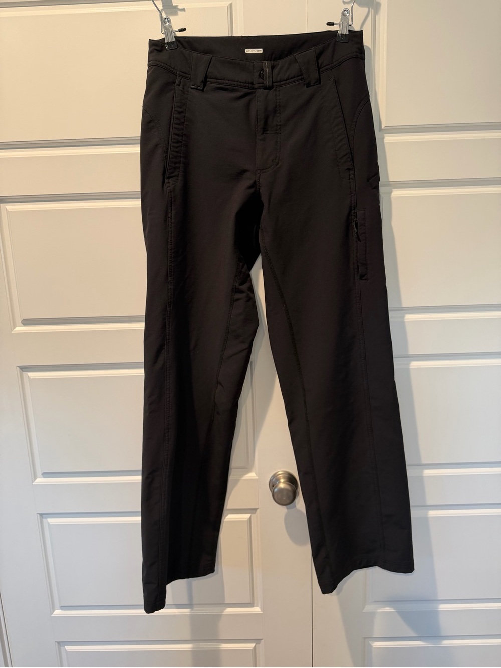 Lululemon Men’s Cargo Hiking Utility Pants Black Wet/Dry Size 32 Classic